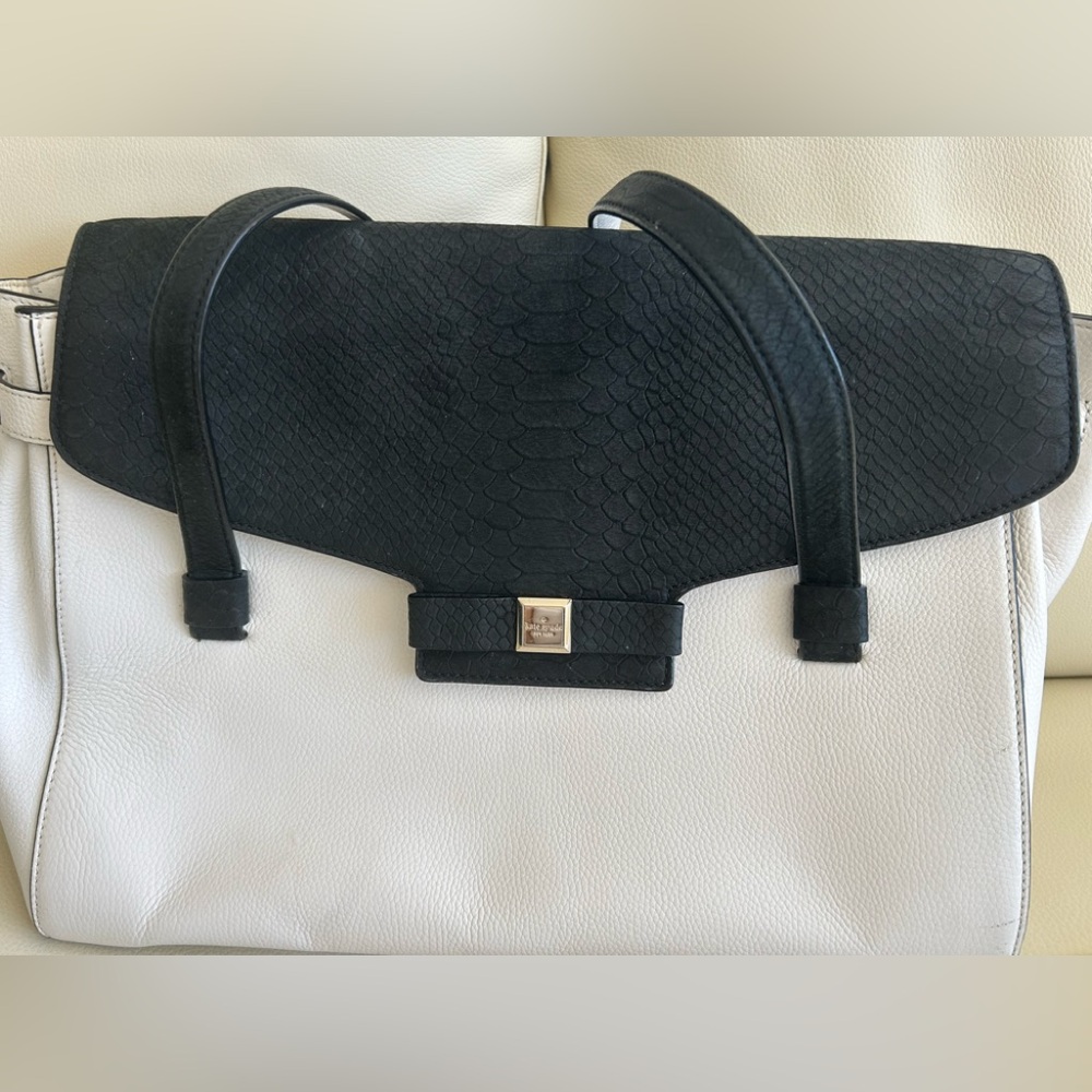 Kate Spade Black and White Shoulder Bag